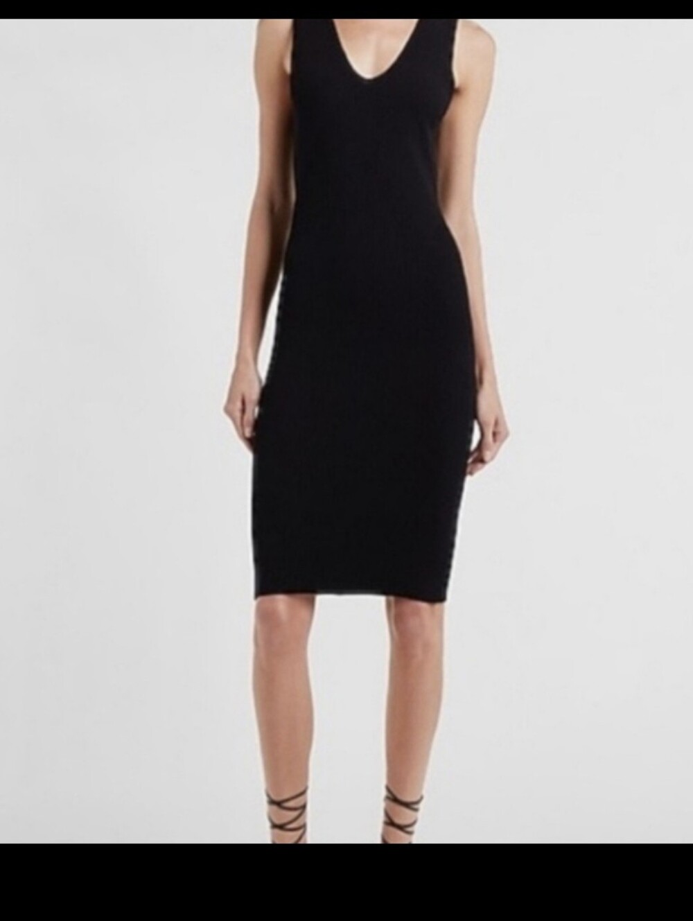 Express Sweater Tank Dress